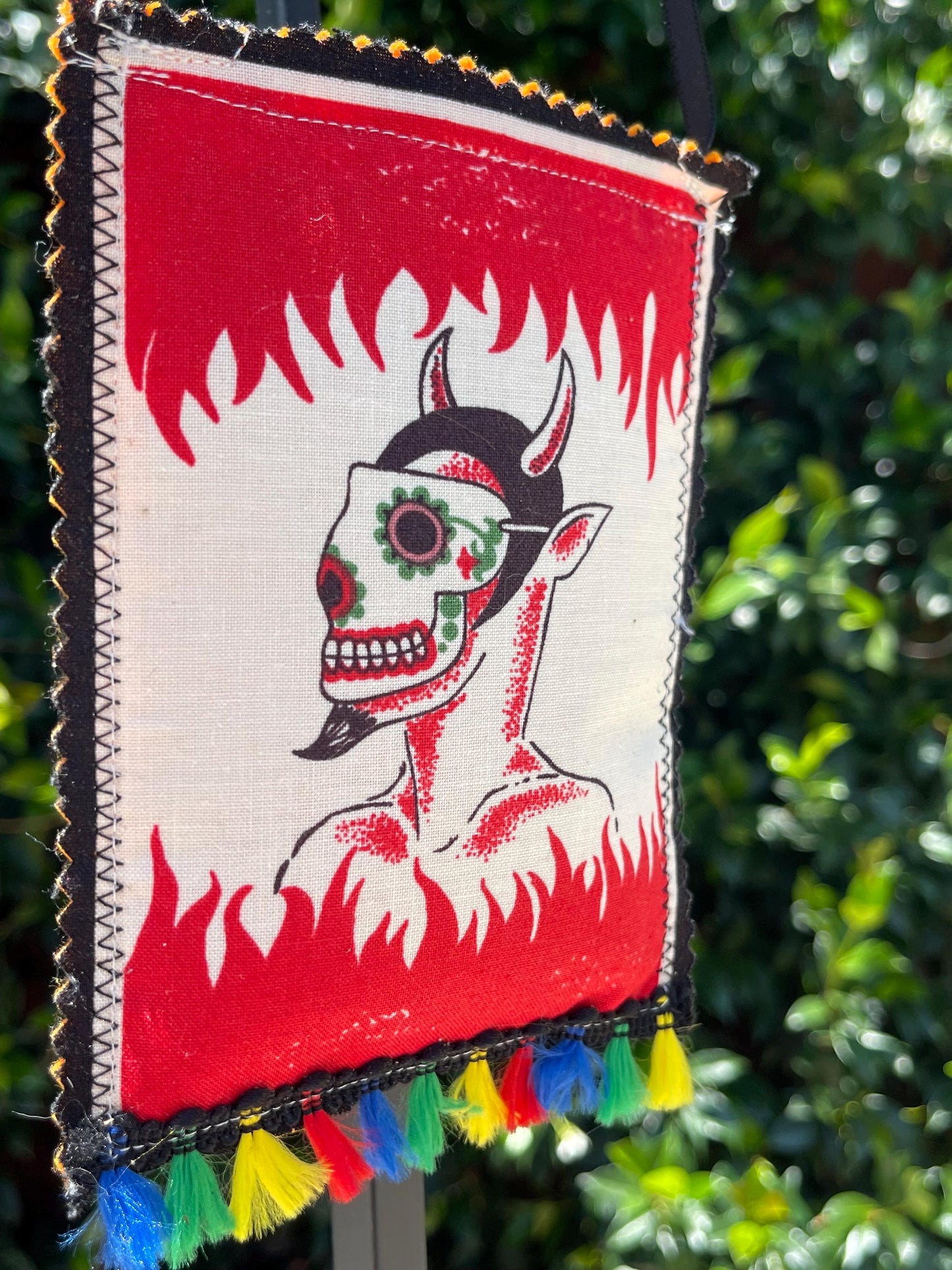 El Diablito Lavender hanging Sachet (4x6 inches) multi use