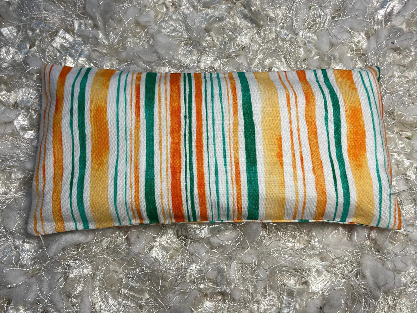 Mexican Serape Eye Pillow with removable cover filled with Lavender/Flaxseed