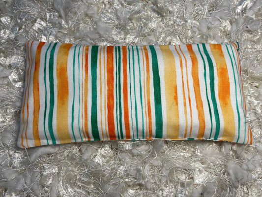 Mexican Serape Eye Pillow with removable cover filled with Lavender/Flaxseed