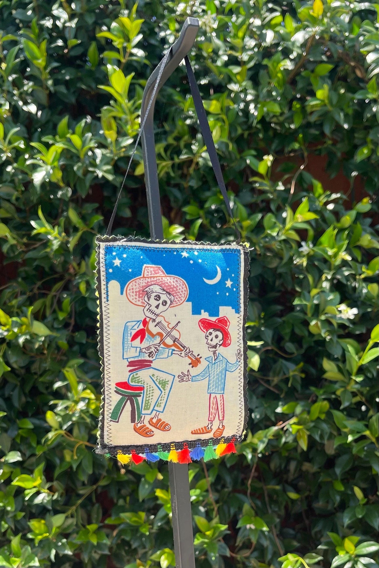 El musico y el nino Lavender hanging Sachet (4x6 inches)  multi use