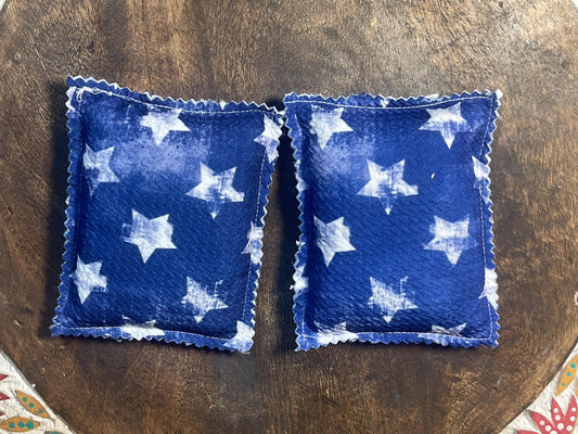 Blue print Lavender Scented Sachets set of 2