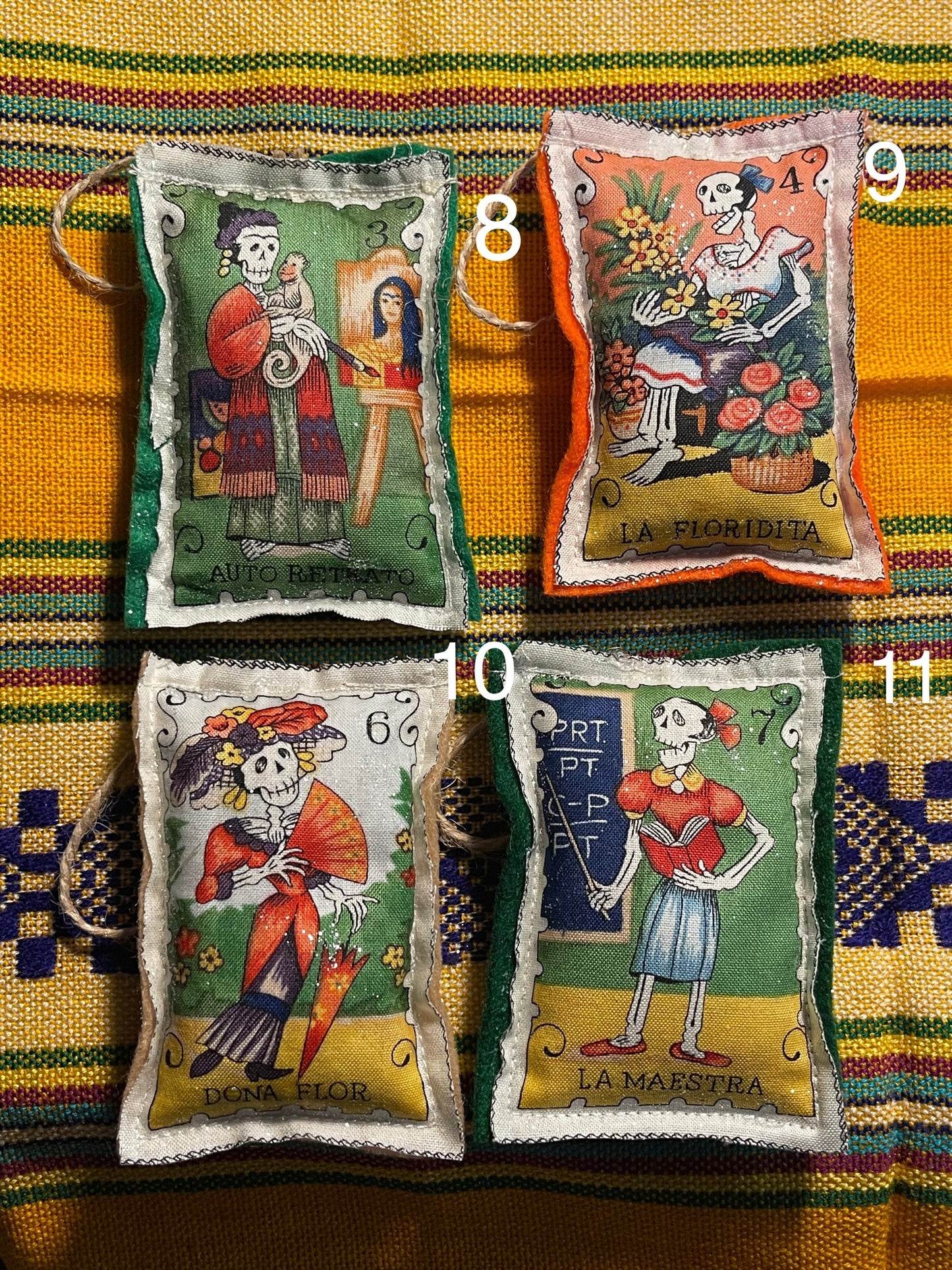 Scented Loteria Sachets Female