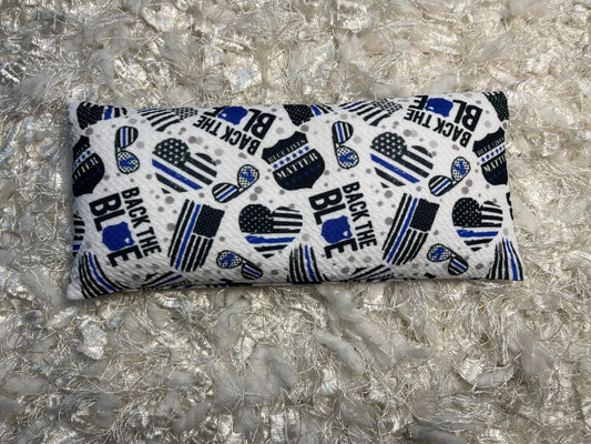 Police Car Eye Pillow with removable cover filled with Lavender/Flaxseed