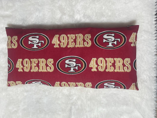San Francisco 49ers Yoga Eye Pillow Lavender/Flaxseed