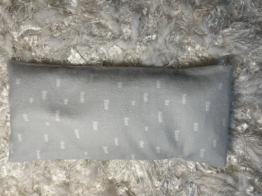 Sheep Flannel Eye Pillow with removable cover filled with Lavender/Flaxseed