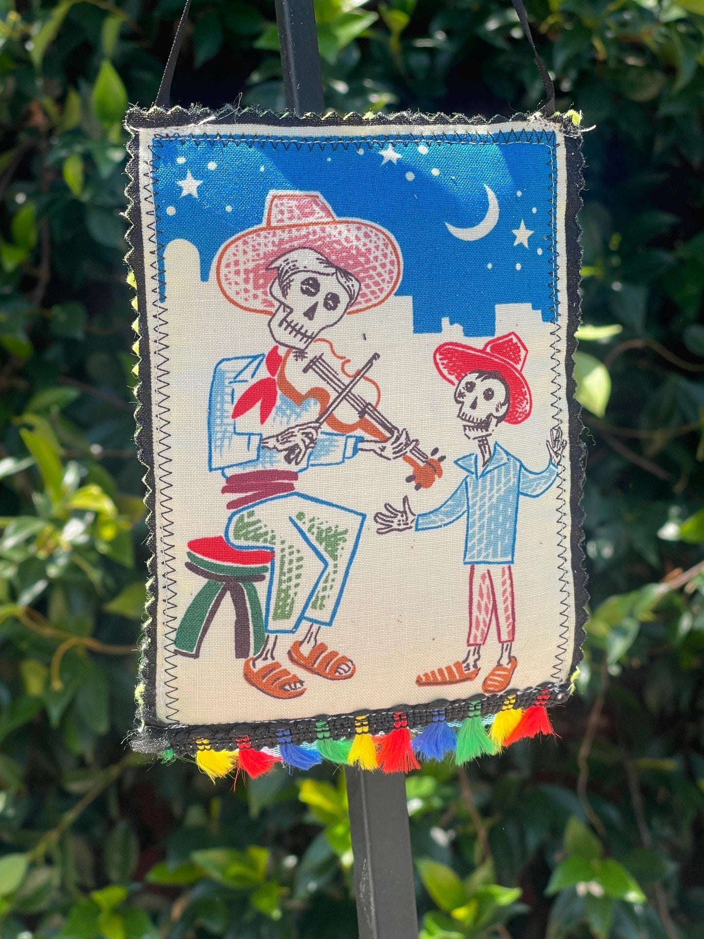 El musico y el nino Lavender hanging Sachet (4x6 inches)  multi use