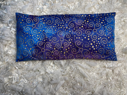 Night sky  Eye Pillow filled with Lavender/Flaxseed