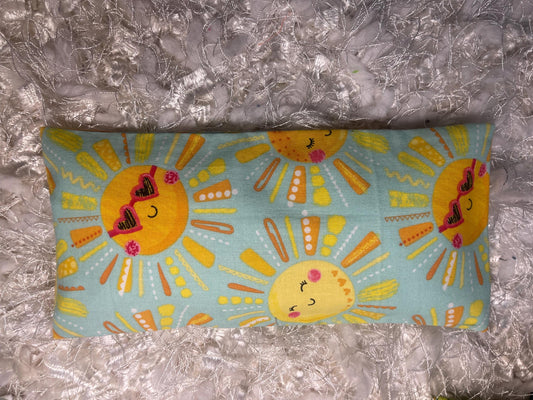 Sunshine Eye Pillow filled with Lavender/Flaxseed