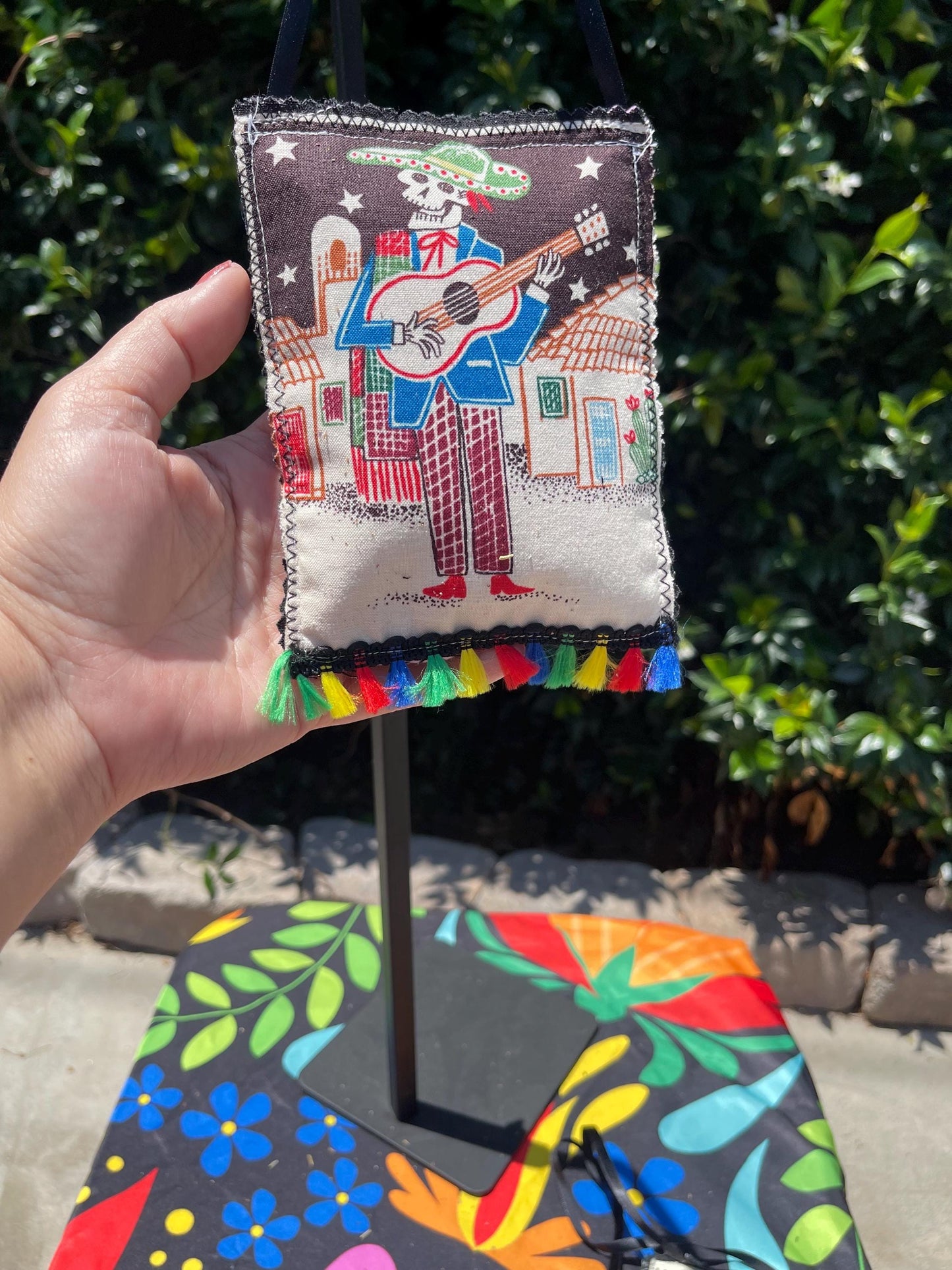 El Musico   Lavender hanging Sachet (4x6 inches)  multi use