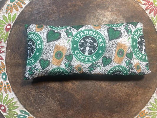 Starbucks Eye Pillow with removable cover filled with Lavender/Flaxseed