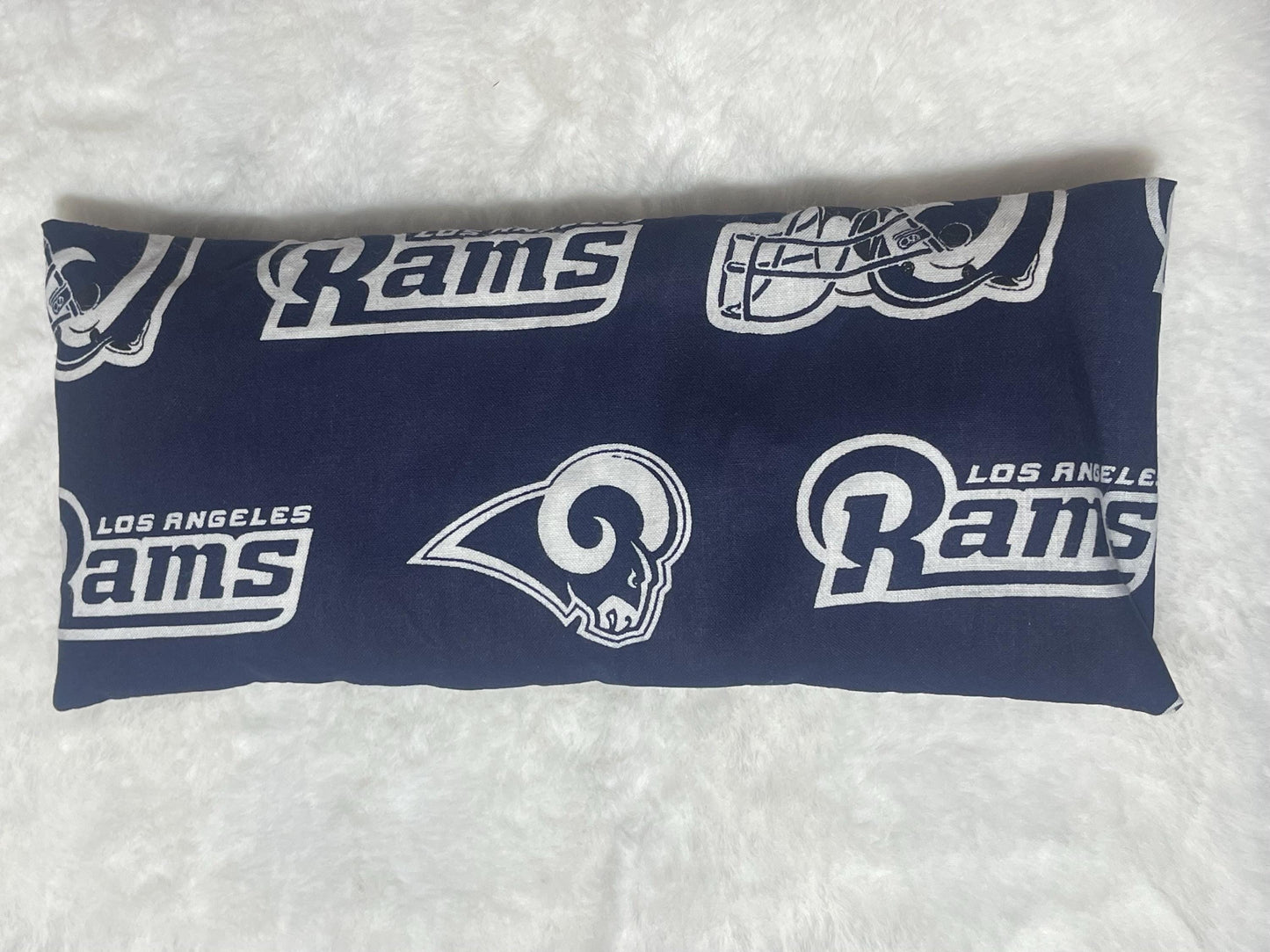 Los Angeles Rams Yoga Eye Pillow Lavender/Flaxseed