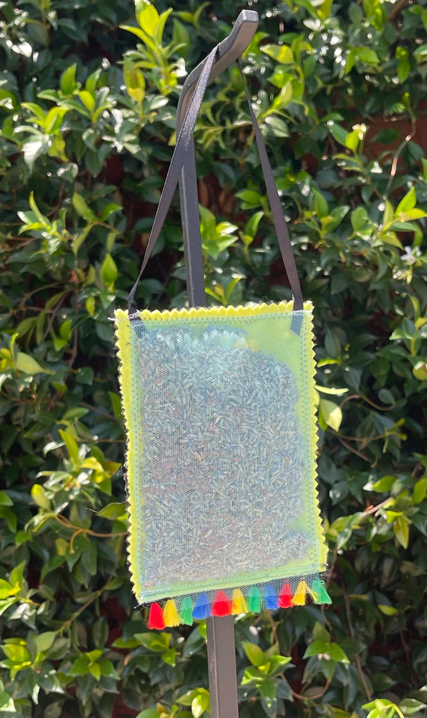 El Musico   Lavender hanging Sachet (4x6 inches)  multi use