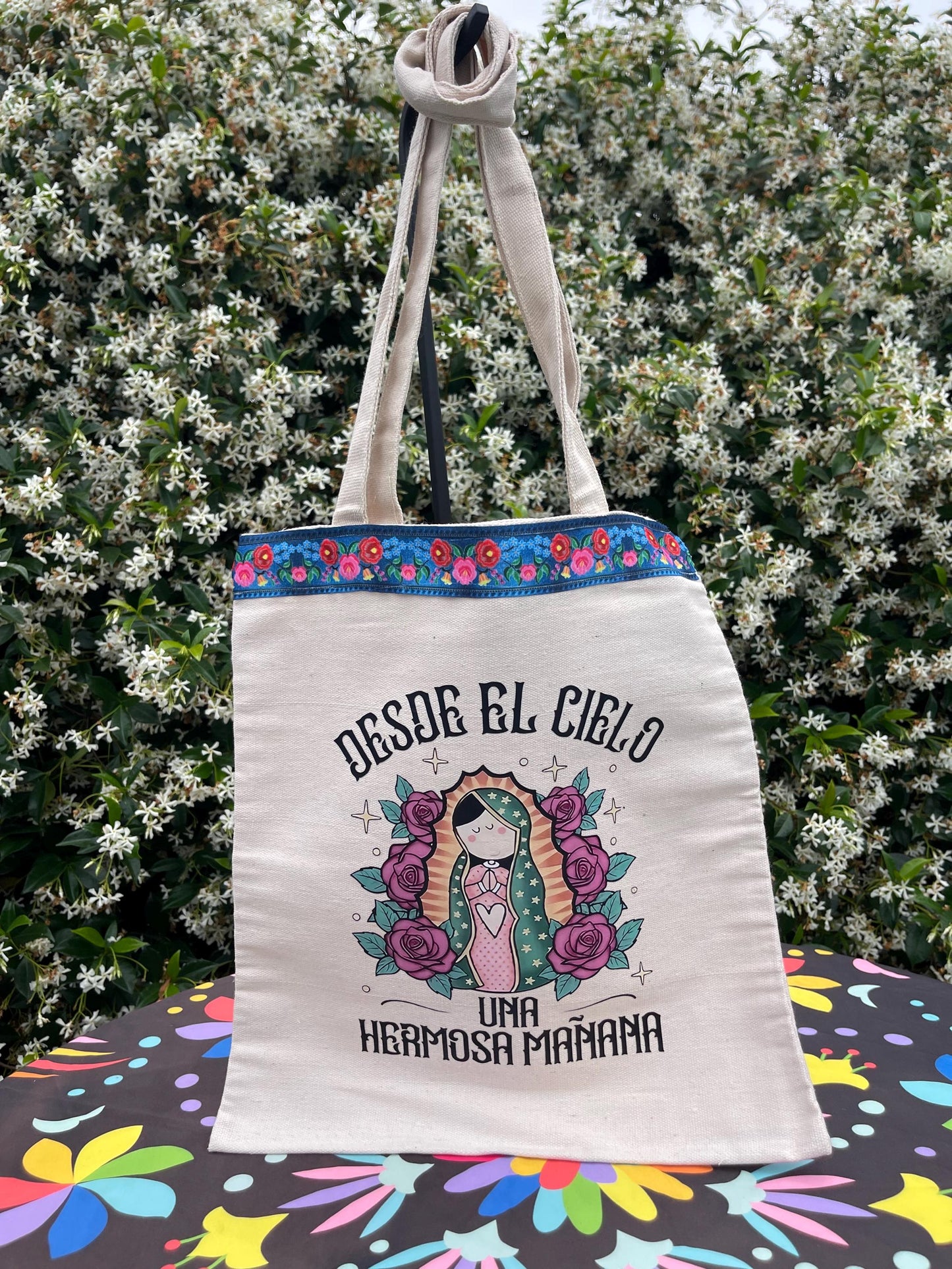 Mexican Style Canvas tote bag