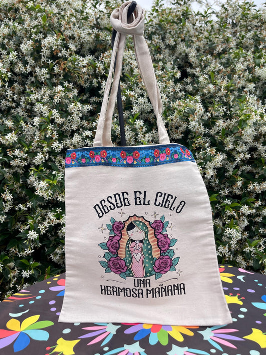 Mexican Style Canvas tote bag