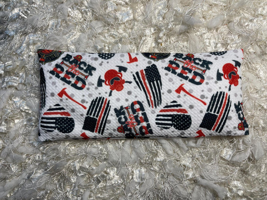 First responders Firefighters Eye Pillow with removable cover filled with Lavender/Flaxseed