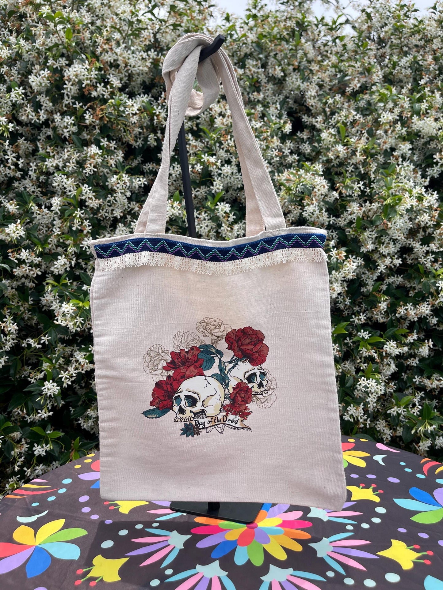 Mexican Style Canvas tote bag