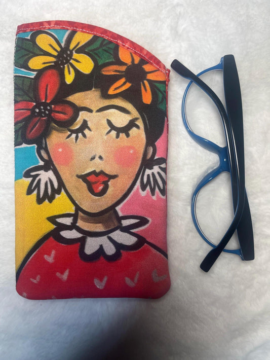 Frida Padded Sunglass case