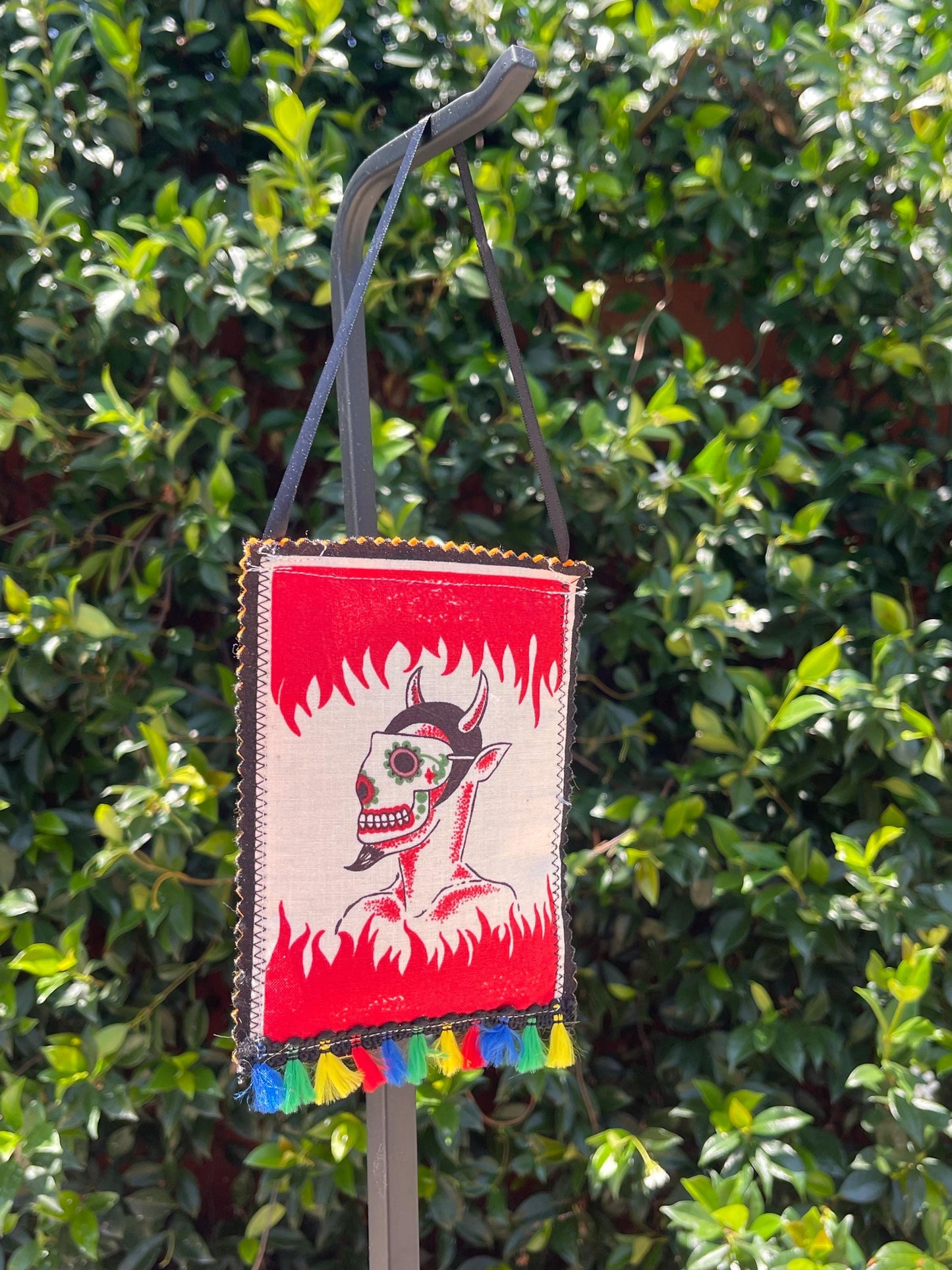 El Diablito   Lavender hanging Sachet (4x6 inches)  multi use