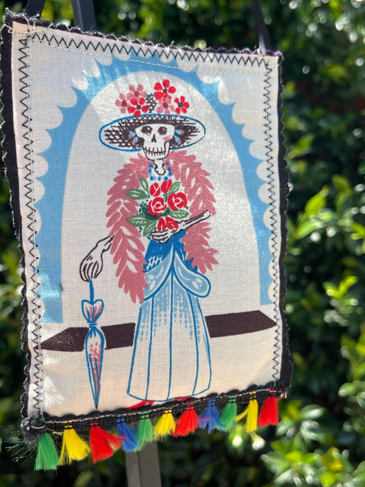 La Senora  Lavender hanging Sachet (4x6 inches)  multi use