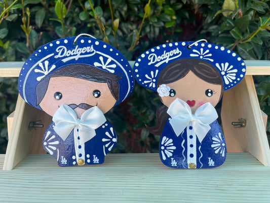 5inch Baseball Female Mariachi Ornament